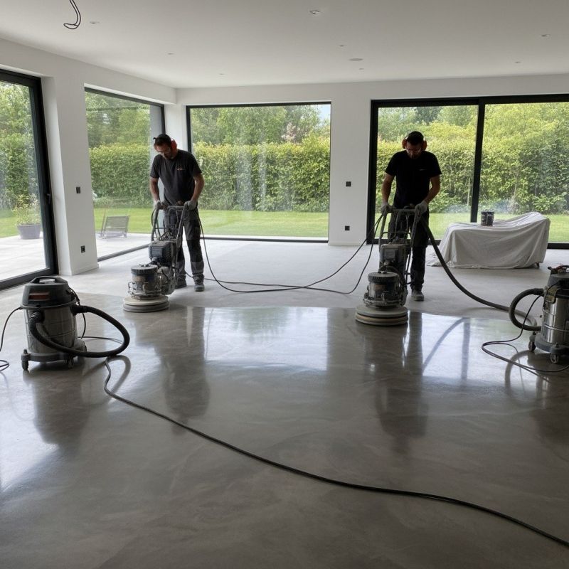 Concrete Floor Polishing detail