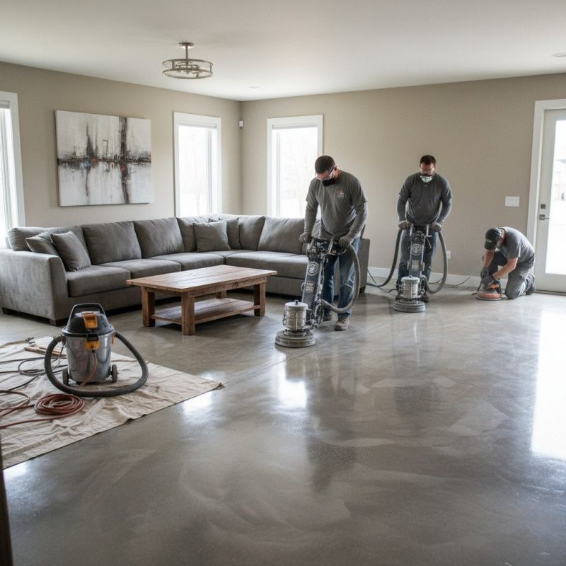 Concrete Floor Polishing detail