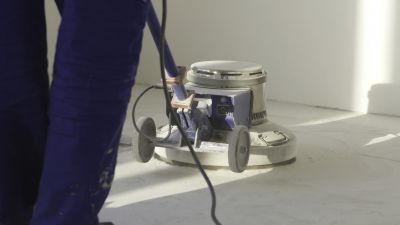 Local Concrete Floor Polishing pros at work